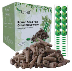 LetPot 200 tk asenduskasvukäsnade komplekt – LetPot Max, Senior, Air, Lite mudelitele