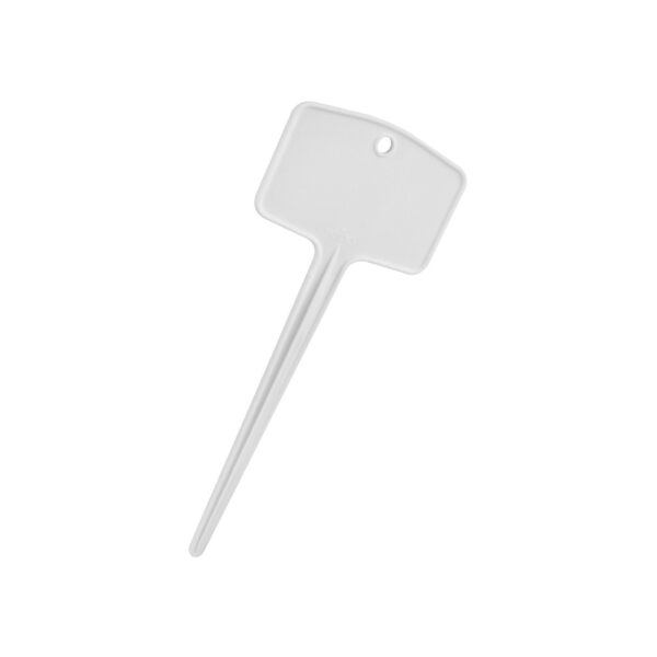 Elho Green Basic Plant Labels S – 5-Pack – Reusable White Garden Markers for Seedlings & Herbs – 100% Recyclable
