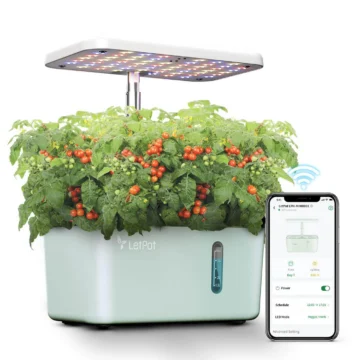 LetPot Mini 5-Pod Smart Indoor Hydroponic Garden – Grow Herbs, Greens & Veggies Year-Round