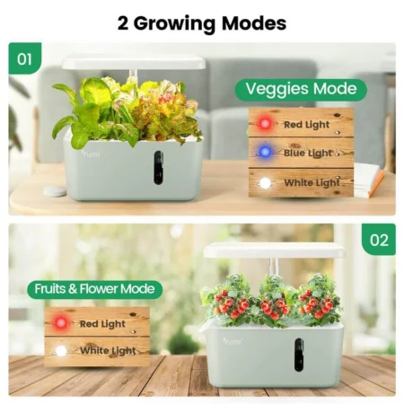LetPot Mini 5-Pod Smart Indoor Hydroponic Garden – Grow Herbs, Greens & Veggies Year-Round - Image 6