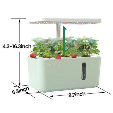 LetPot Mini 5-Pod Smart Indoor Hydroponic Garden – Grow Herbs, Greens & Veggies Year-Round - Image 12
