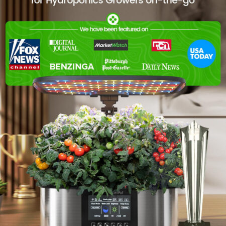 LetPot Max 21-Pod Smart Indoor Hydroponic Garden – Fully Automated Premium System for Herbs & Vegetables - Image 7