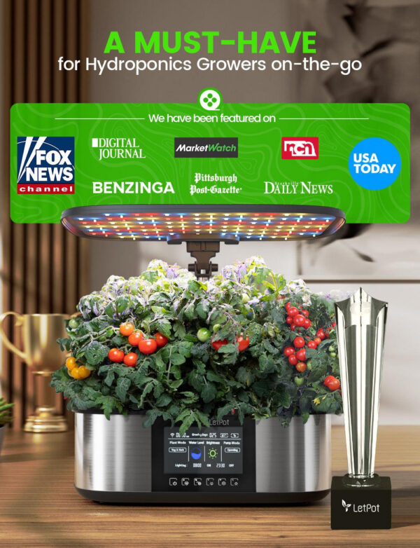 LetPot Max nutiaed 21 tavalise ja 2 suure taimepesaga - Image 7