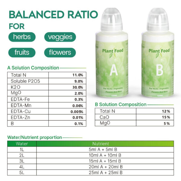LetPot Hydroponics Toitained vedelad taimetoidud - Image 3
