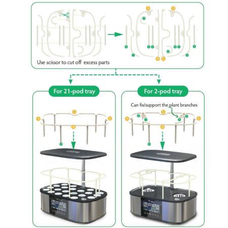 LetPot Hydroponics System Growing Trellis Stand for LetPot Max - Image 2