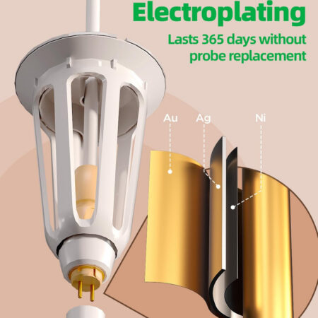 Letpot Smart Temperature & EC Meter for Hydroponic Indoor Garden with pump - Image 7