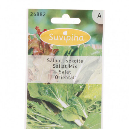 Oriental Baby Leaf Salad Mix Seeds – Fast-Growing for Year-Round Harvest in Smart Indoor & Hydroponic Gardens – 1g