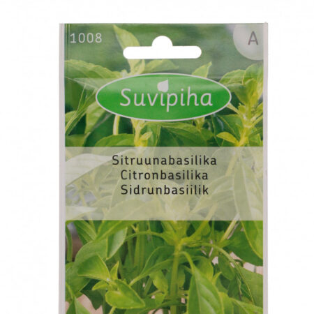 Lemon Basil Seeds – Citrus-Scented Herb for Tea, Fish & Desserts – Ideal for Smart Indoor & Hydroponic Gardens – 0.2g