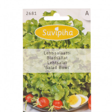 Salad Bowl Leaf Lettuce Seeds – Fast-Growing, Mild Variety for Smart Indoor & Hydroponic Gardens – 0.8g