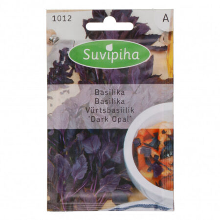 Dark Opal Basil Seeds – Aromatic Culinary & Medicinal Herb – Perfect for Hydroponic Smart Gardens – 0.3g