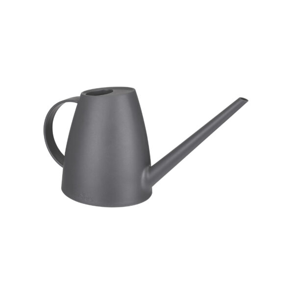 Elho Brussels Watering Can 1.8L – Anthracite – Modern Long-Spout Indoor Watering Can – 100% Recycled Plastic