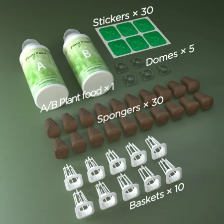 LetPot 77 Pcs Hydroponics Growing System Replacement Pod Kit (Suitable for LetPot Mini only) - Image 4