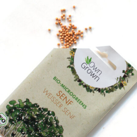 OriBon Modern Collection – Origami Plant Pot with BIO Microgreen Seeds Included - Image 3