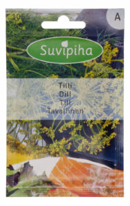 Aedtilli seemned tavaline 3 g – Suvipiha (Anethum graveolens)