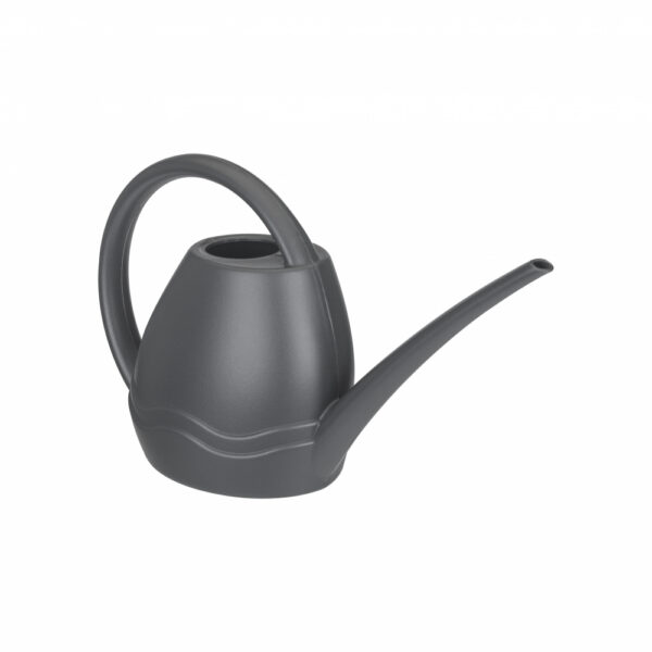 Elho Aquarius Watering Can 1.5L – Anthracite – Durable Indoor Watering Can – 100% Recycled Plastic