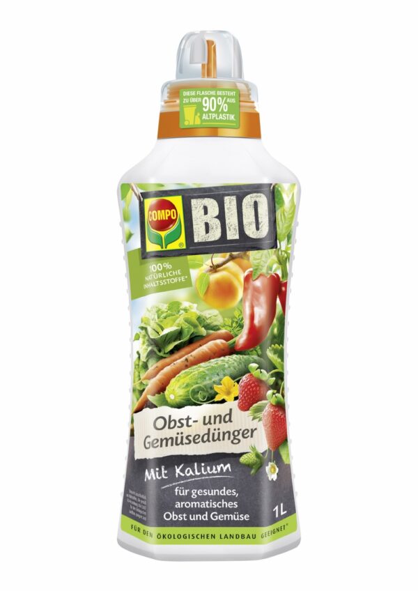 Compo BIO Liquid Fertiliser for Fruits and Vegetables 1L