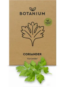 Botanium mahedad koriandri seemned – kiirelt kasvav ürt sisetingimustele