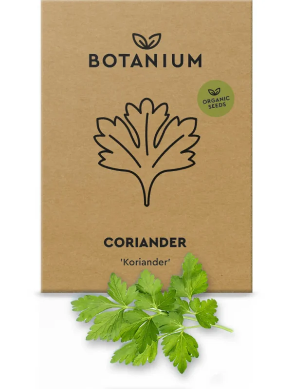 Botanium Organic Coriander Seeds – Fast-Growing Herb for Smart Indoor Gardens