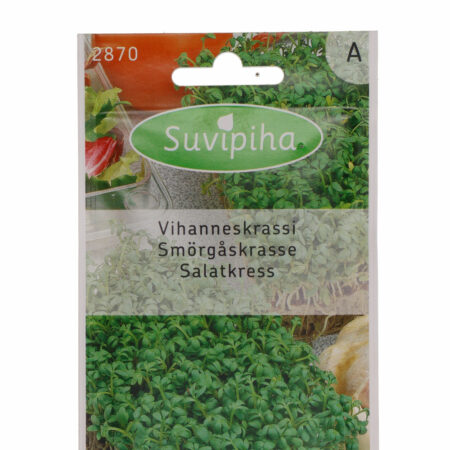 Garden Cress Seeds 3.5g – Fast-Growing Salad Cress (Lepidium sativum)