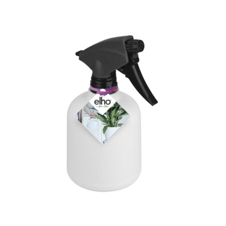 Elho Soft Spray Bottle 0.6 L – White with Anthracite Nozzle