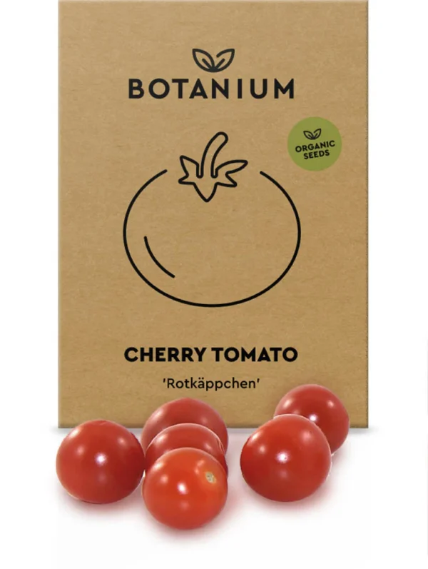 Botanium Organic Cherry Tomato Seeds – Compact Dwarf Variety for Indoor Hydroponics