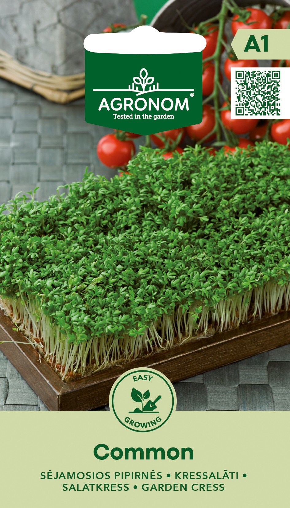 Aiakressi seemned | Kiirekasvuline supertoit hüdropoonika ja nutikate siseaedade jaoks