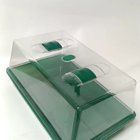 Indoor Greenhouse 38×24×18 cm – Compact Propagation Dome for Seeds, Cuttings & Hydroponic Starts