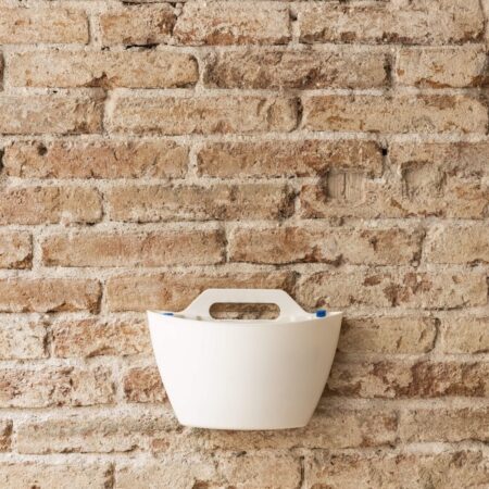 CitySens 3-Pack Wall Planters with Capillary Self-Watering – White Vertical Indoor and Outdoor Wall Planter Set - Image 2