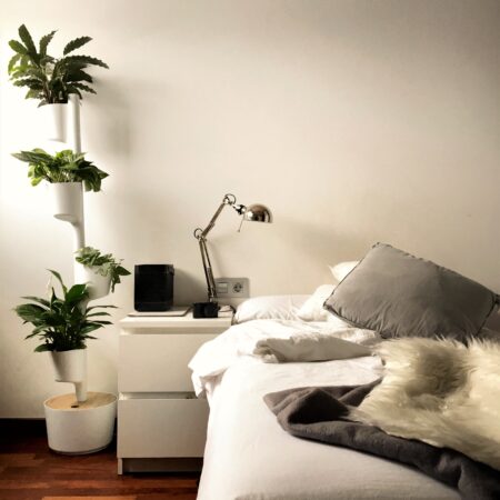 CitySens Vertical Planter – White 4 Pots with Wi-Fi Smart Watering Kit - Image 10