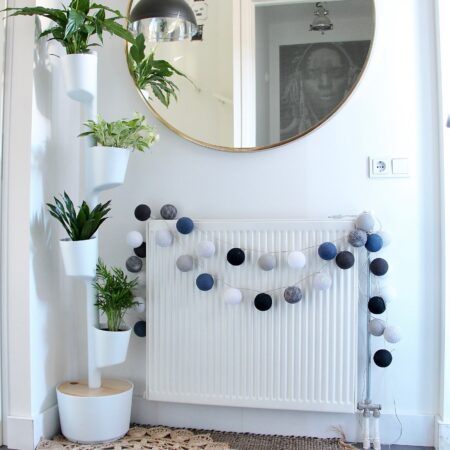 CitySens Vertical Planter – White 4 Pots with Wi-Fi Smart Watering Kit - Image 8