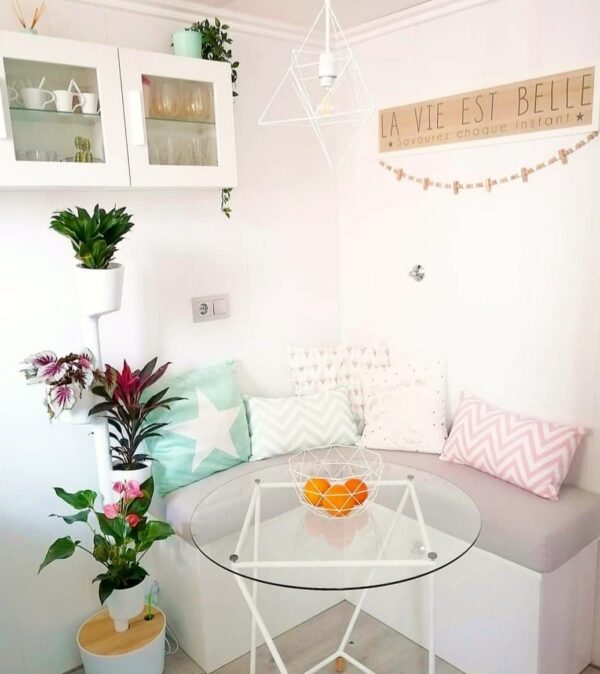 CitySens Vertical Planter – White 4 Pots with Wi-Fi Smart Watering Kit