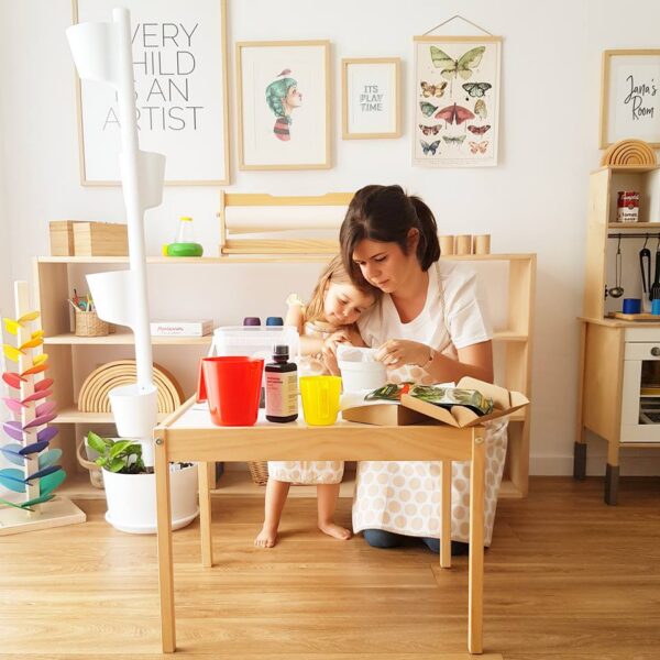 CitySens Indoor Urban Garden with Seeds – White 4 Pots with Digital Watering Kit