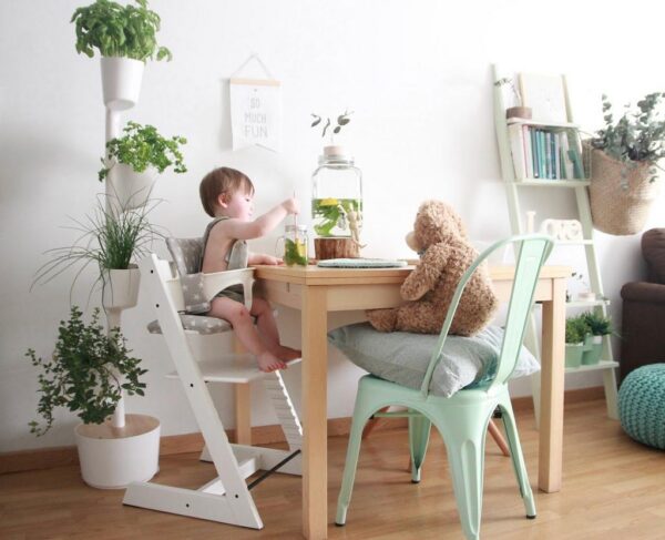 CitySens Indoor Urban Garden with Seeds – White 4 Pots with Wi-Fi Smart Watering Kit