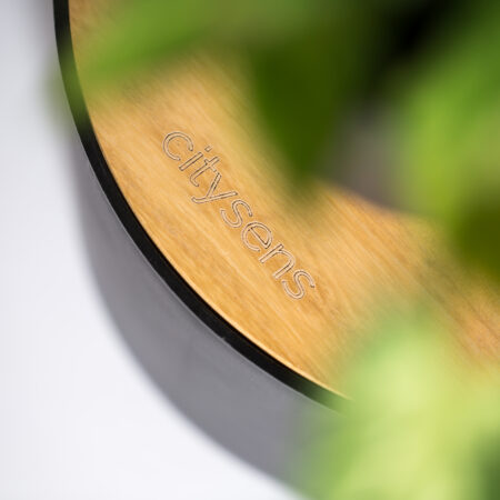 CitySens Vertical Planter – Black 4 Pots with Wi-Fi Smart Watering Kit - Image 5