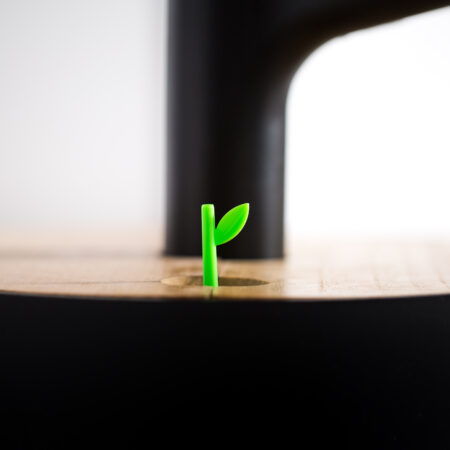 CitySens Vertical Planter – Black 3 Pots with Wi-Fi Smart Watering Kit - Image 5