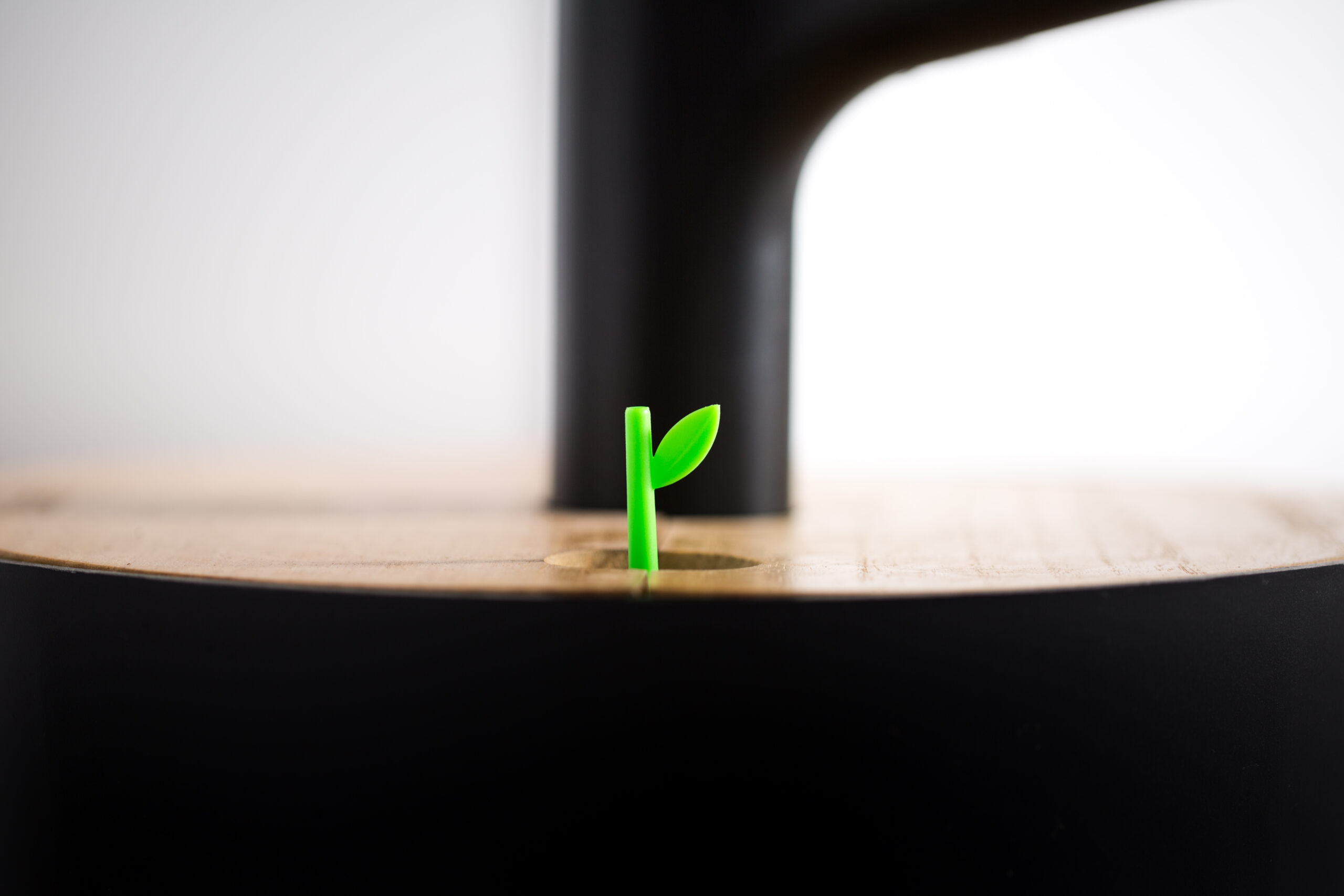 CitySens Vertical Planter – Black 3 Pots with Wi-Fi Smart Watering Kit - Image 5