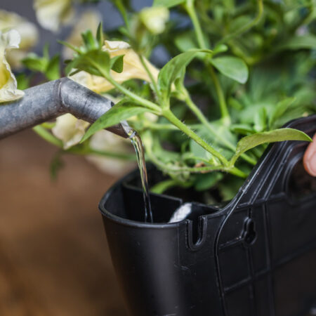 CitySens 3-Pack Wall Planters with Textile Covers and Self-Watering – Black Vertical Planter Set - Image 15