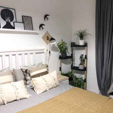 CitySens Modular Plant Shelf – Black 4-Tray Indoor Vertical Gardening Shelf - Image 6