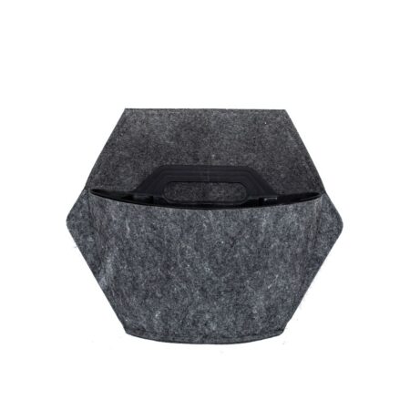 CitySens 3-Pack Wall Planters with Textile Covers – Black Vertical Wall Planter Set with Recycled Covers - Image 12