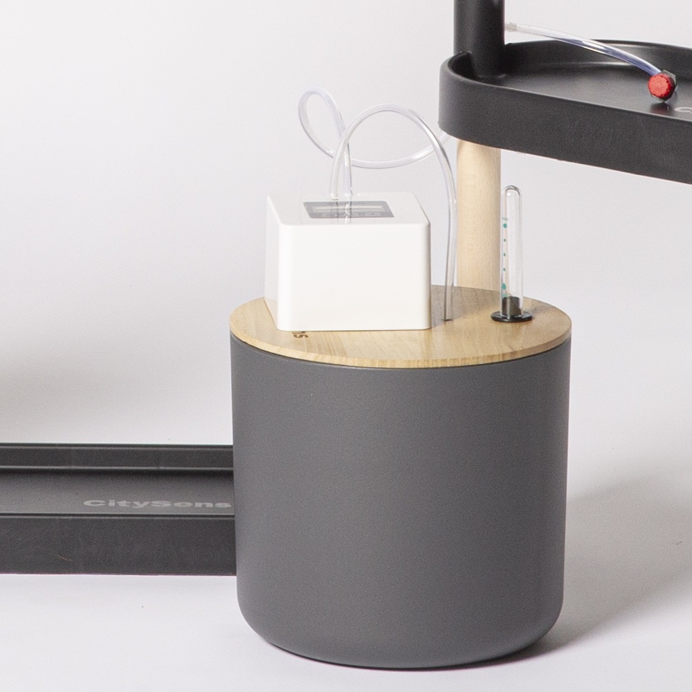 CitySens Automatic Drip Irrigation System – Anthracite 7L Water Reservoir with 12 Drippers - Image 3