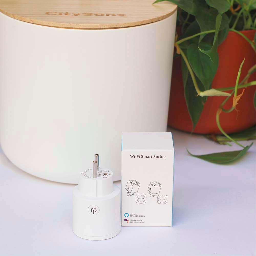 CitySens Smart Drip Irrigation System with WiFi App Control – White 7L Reservoir and 12 Drippers - Image 2