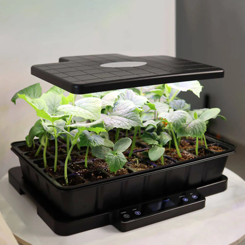 LetPot SS-Pro Smart Seed Starter Kit – 24W Full Spectrum Grow Light + 24W Heated Base with App Control - Image 2