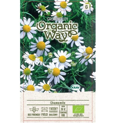 Organic Chamomile – annual medicinal and ornamental herb