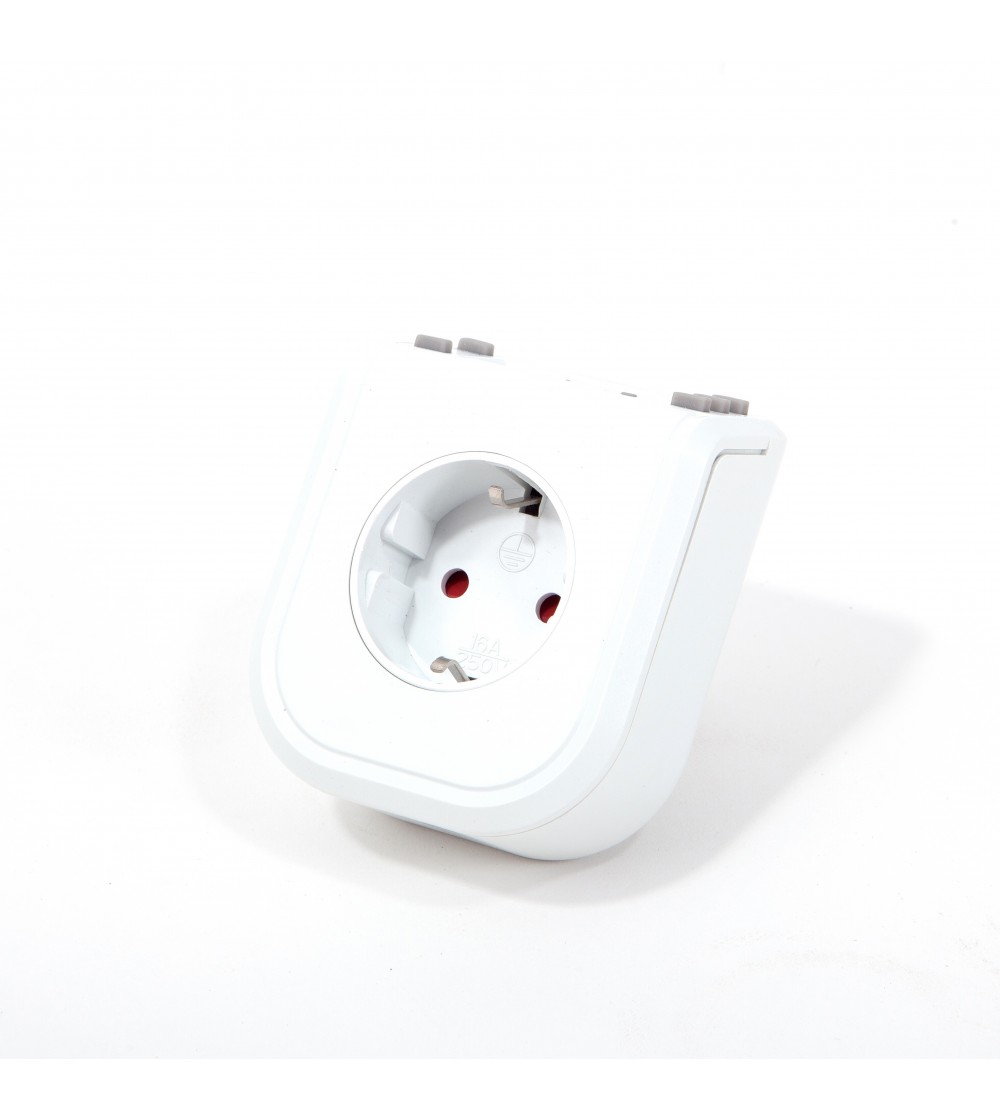 CitySens Digital Timer – White Irrigation Timer for CitySens Vertical Planter, EU Plug Weekly Watering Controller - Image 1