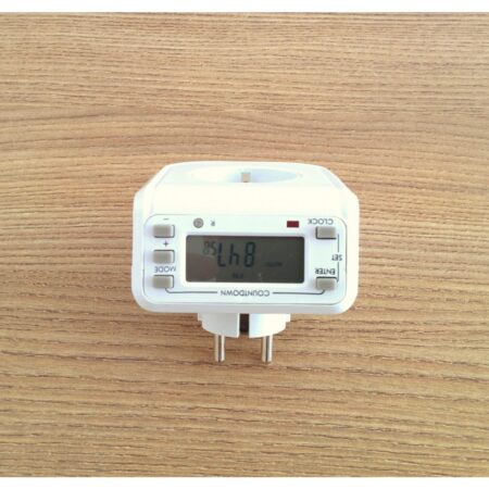 CitySens Digital Timer – White Irrigation Timer for CitySens Vertical Planter, EU Plug Weekly Watering Controller - Image 3