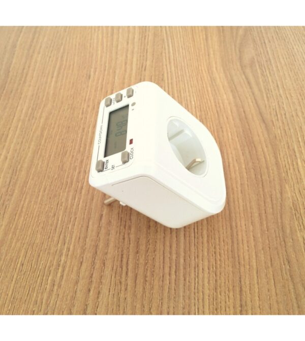 CitySens Digital Timer – White Irrigation Timer for CitySens Vertical Planter, EU Plug Weekly Watering Controller