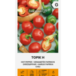 Asais pipars „Topik H" — vidēji agra čilli hibrīda šķirne, 2500 SHU