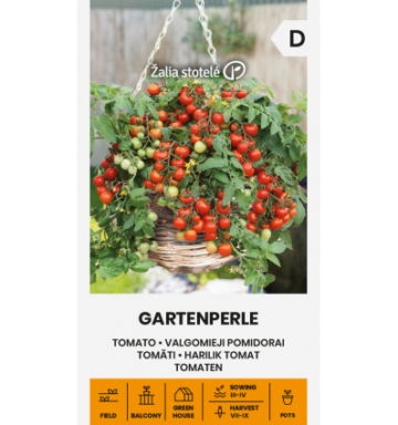 Tomat ‘Gartenperle’ – kõrgesaagikas dekoratiivne kirsstomati sort